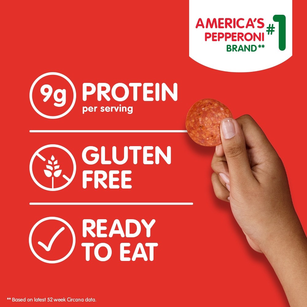 slide 3 of 4, HORMEL Pepperoni Hormel® Turkey Pepperoni, Resealable Package, 5 Oz., 5 oz