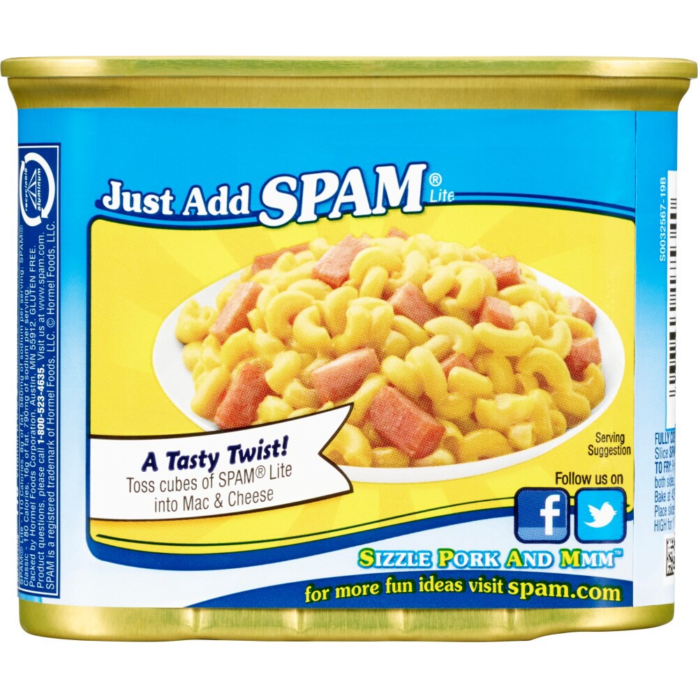 slide 6 of 6, SPAM Lite, 12 oz