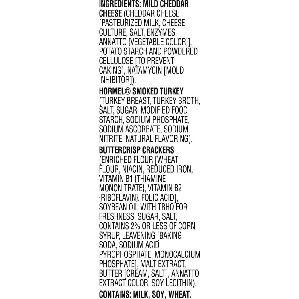 slide 4 of 5, HORMEL GATHERINGS Snack Tray Turkey and Cheese, 14 oz