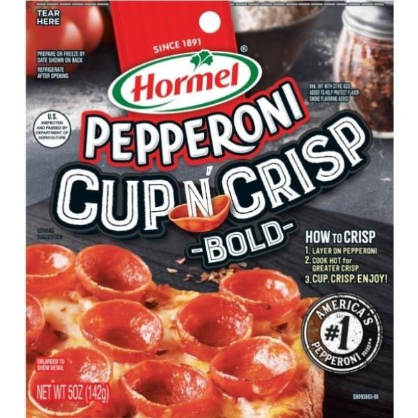 slide 1 of 1, Hormel Cup n' Crisp Bold Pepperoni, 5 oz