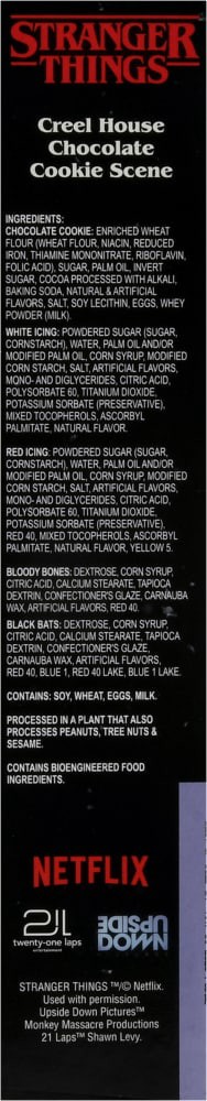 slide 3 of 4, Cookies United Stranger Things Creel House Chocolate Cookie Kit, 20.5 oz