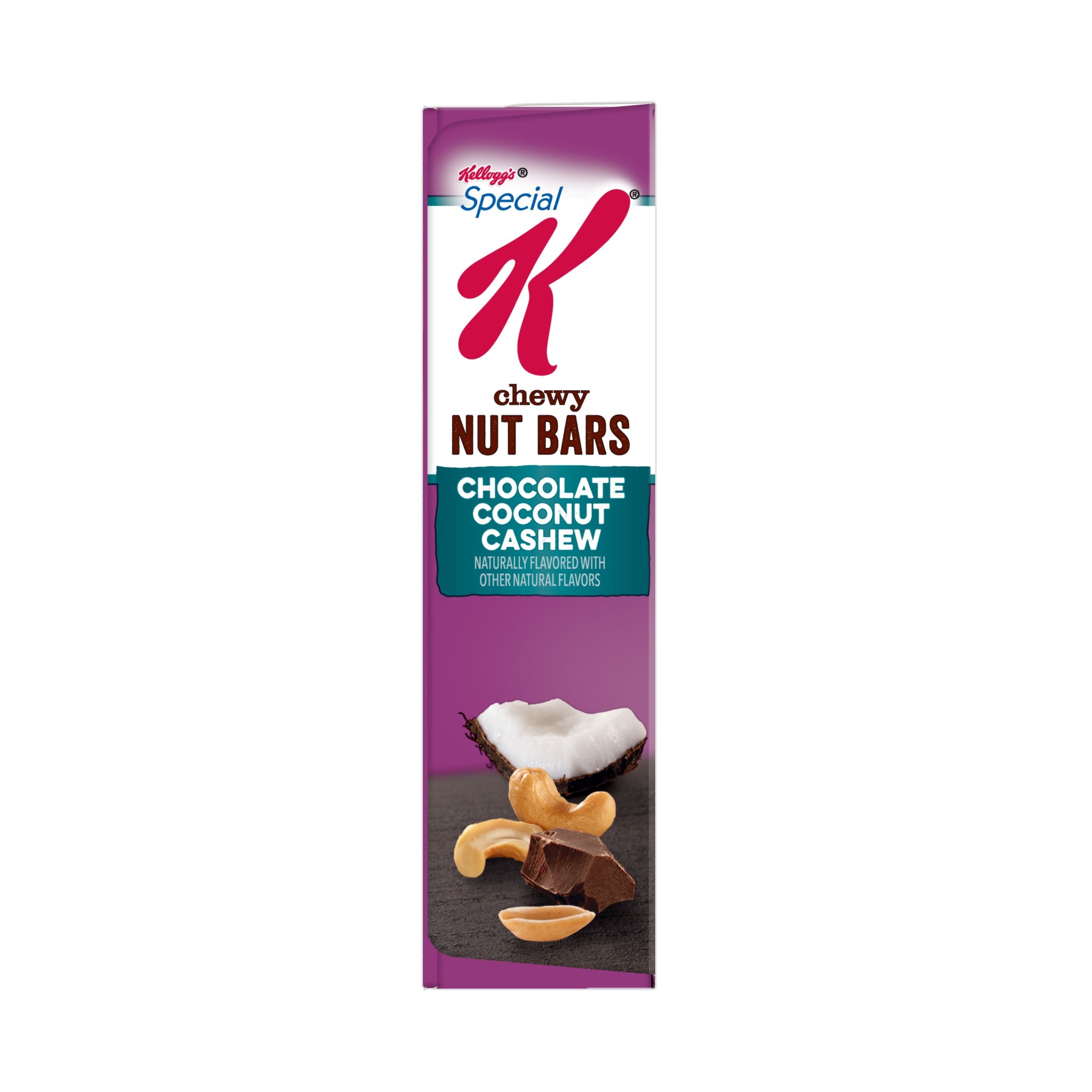 slide 4 of 7, Special K Nourish Chocolate Coconut Cashew Chewy Nut Bars, 6 ct