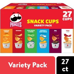 Pringles Snack Cups Potato Crisps Chips Variety Pack