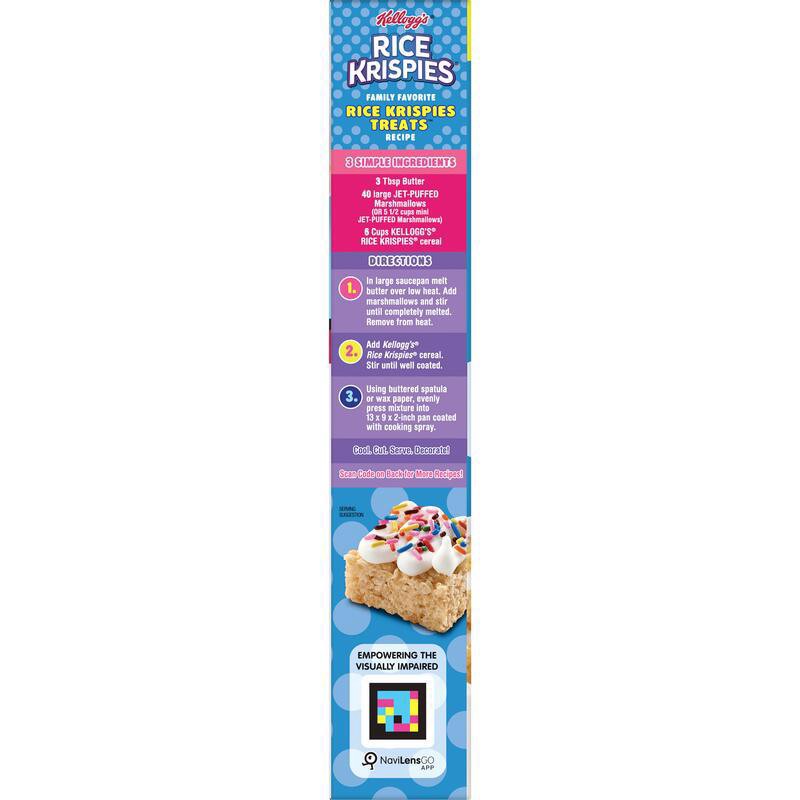 slide 2 of 5, Rice Krispies Kellogg's Rice Krispies Cold Breakfast Cereal Original, 12 oz, 12 oz