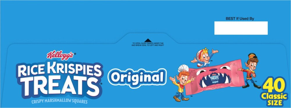slide 4 of 4, Kellogg's Original Halloween Rice Krispies Treats Squares, 40 ct / 0.78 oz