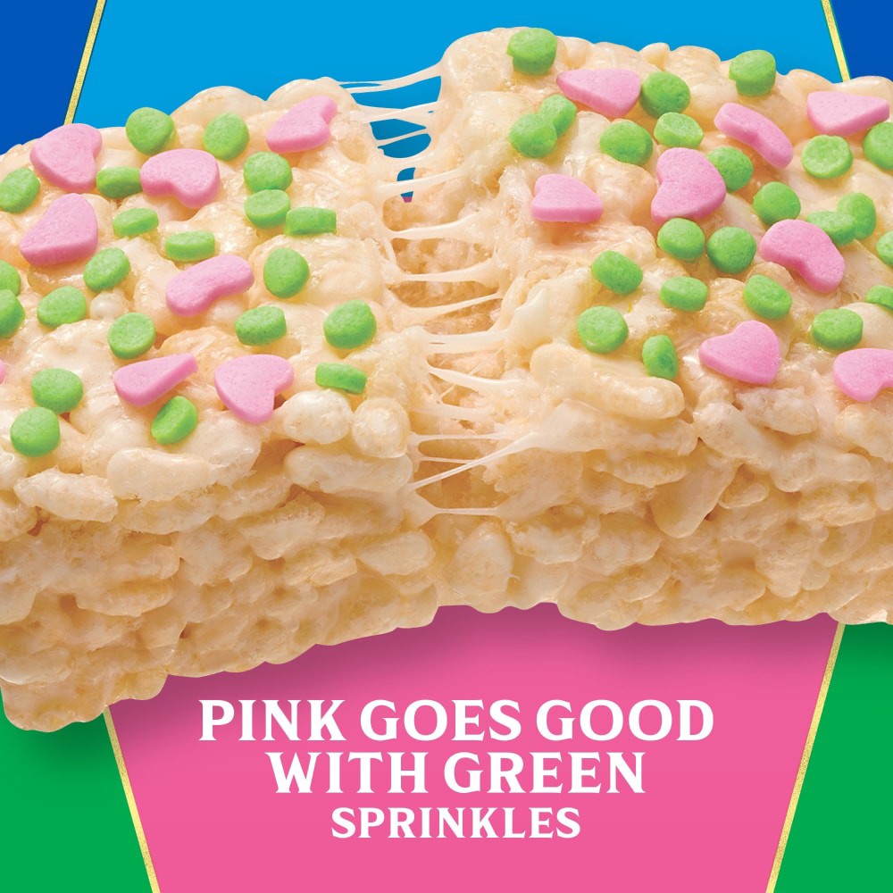 slide 3 of 6, Rice Krispies Treats Sonic and Shadow Sprinkles Crispy Marshmallow Squares, 8 ct