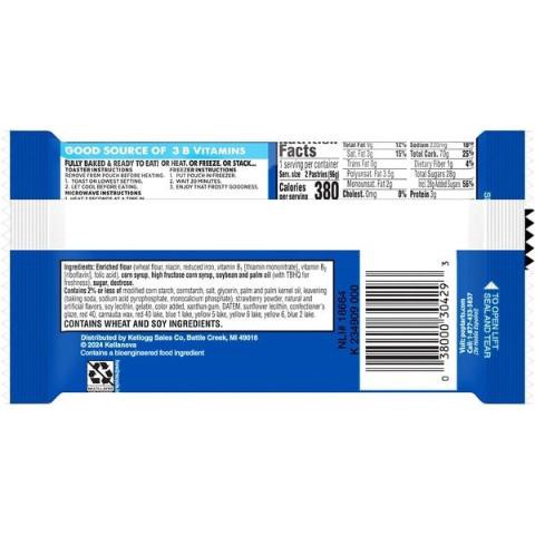 slide 3 of 4, Kellogg's Pop-Tarts Frosted Strawberry Milkshake, 3.3 oz