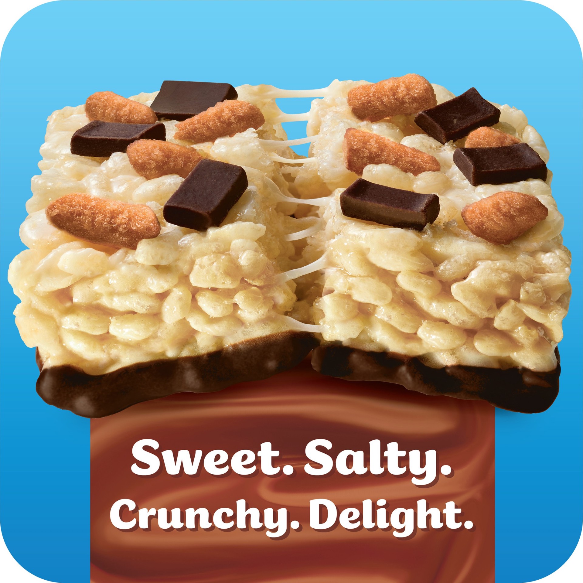 slide 4 of 5, Rice Krispies Treats Squares Chocolate Sea Salt 5oz, 5 oz
