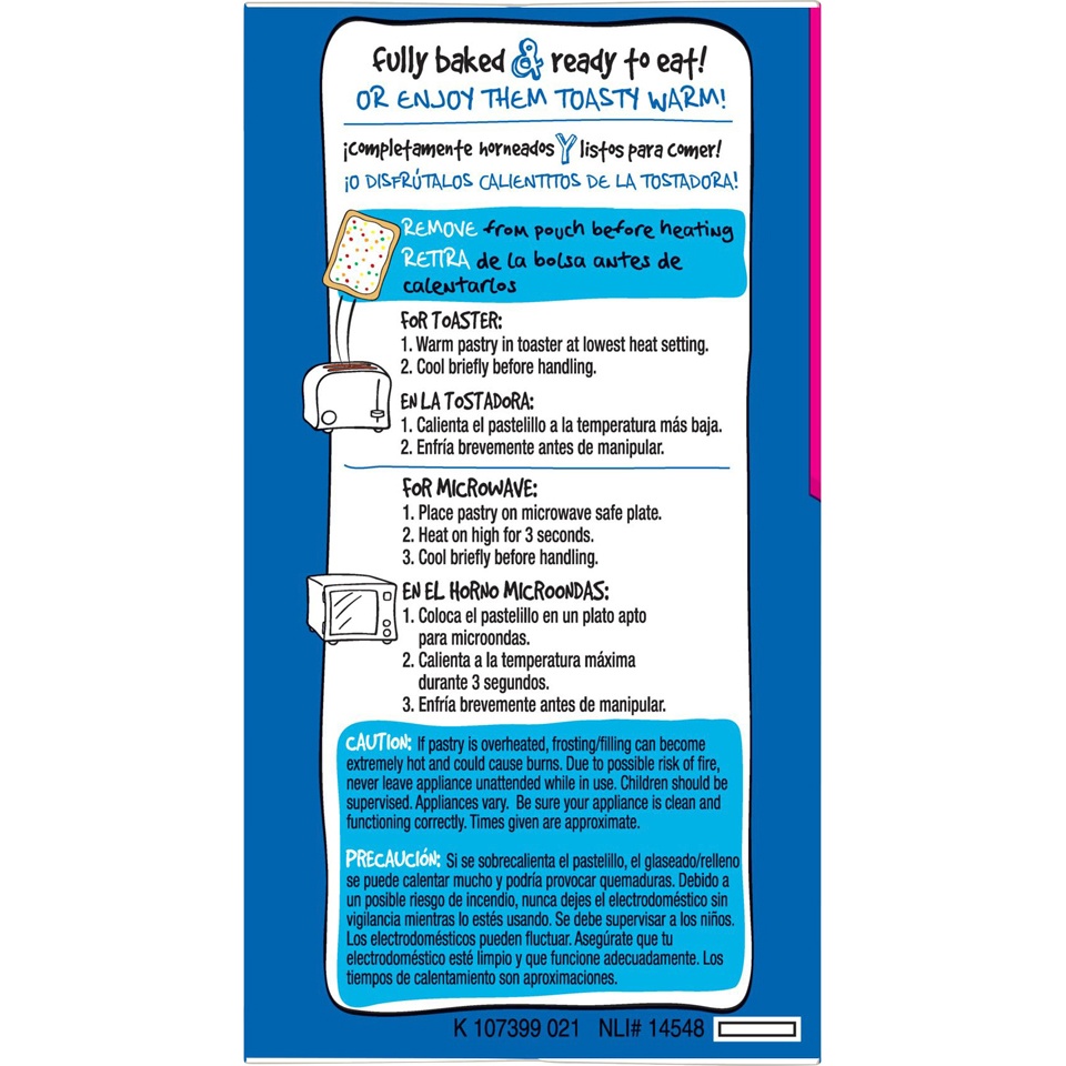 slide 3 of 5, Kellogg's Pop-Tarts Toaster Pastries, Breakfast Foods, Baked in the USA, Frosted Strawberry, 12 ct