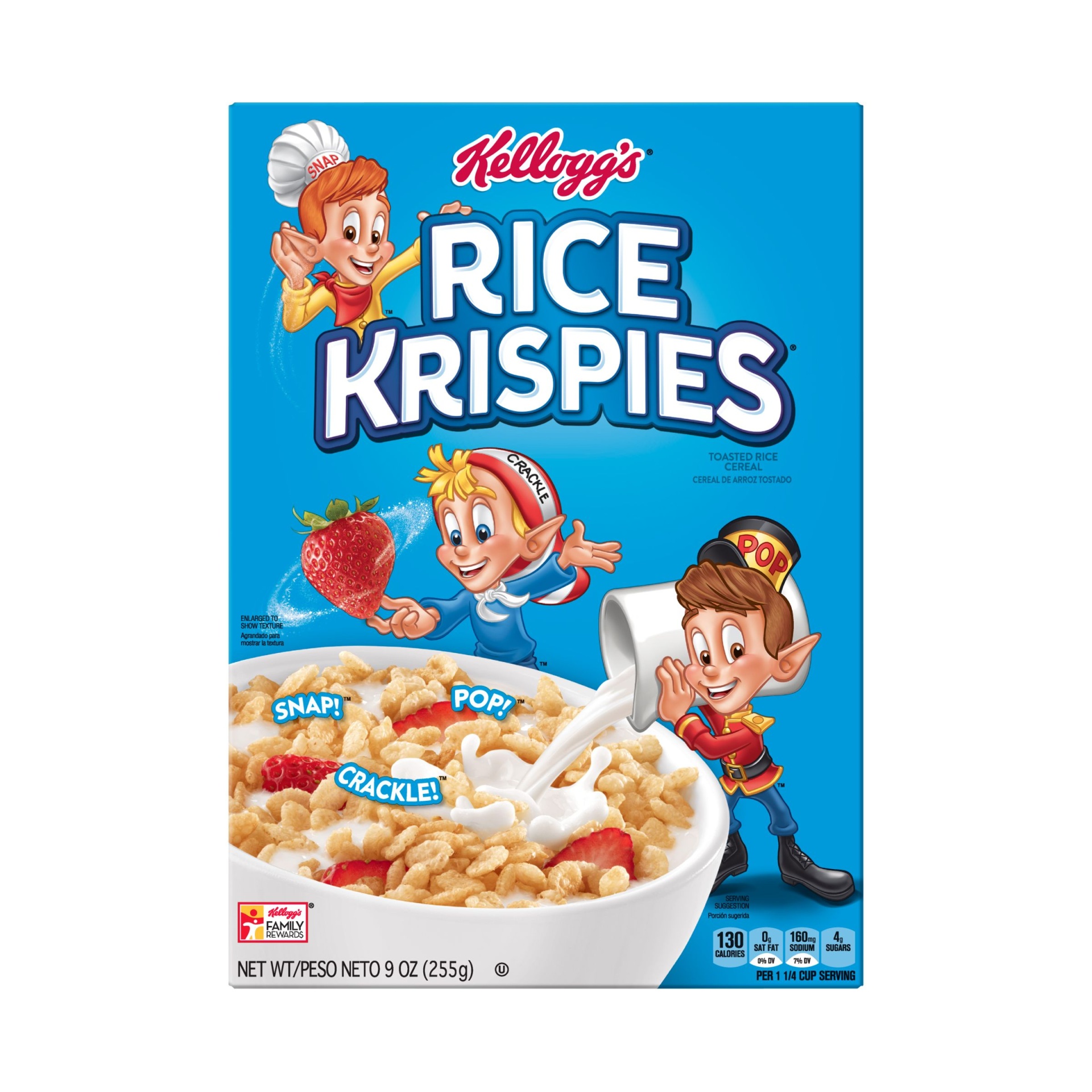 slide 6 of 6, Rice Krispies Cereal, 9 oz