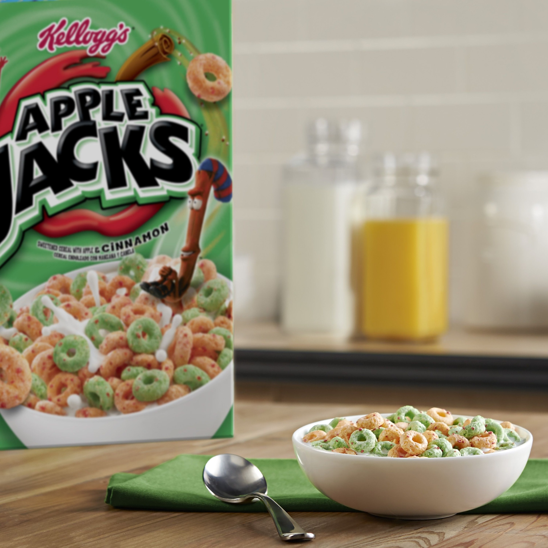 slide 4 of 7, Apple Jacks Cereal 8.7 oz, 8.7 oz