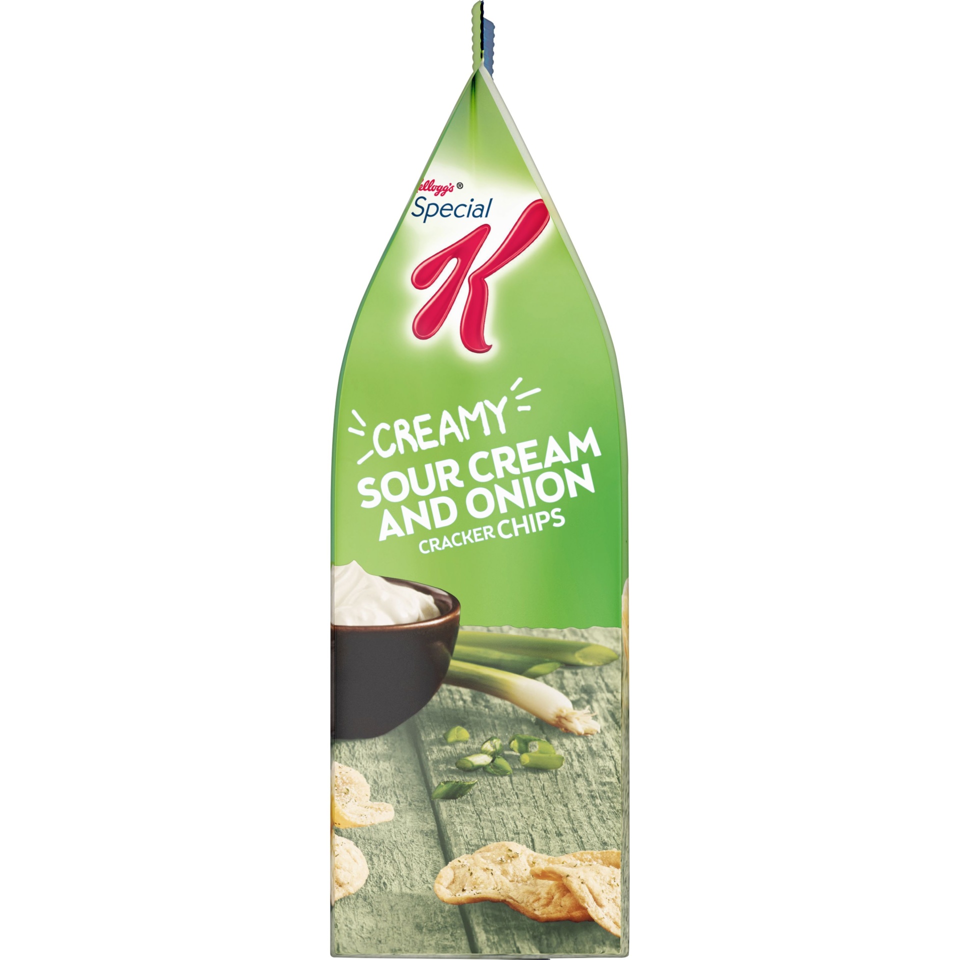 slide 4 of 7, Kellogg's Special K Sour Cream & Onion Cracker Chips, 4 oz