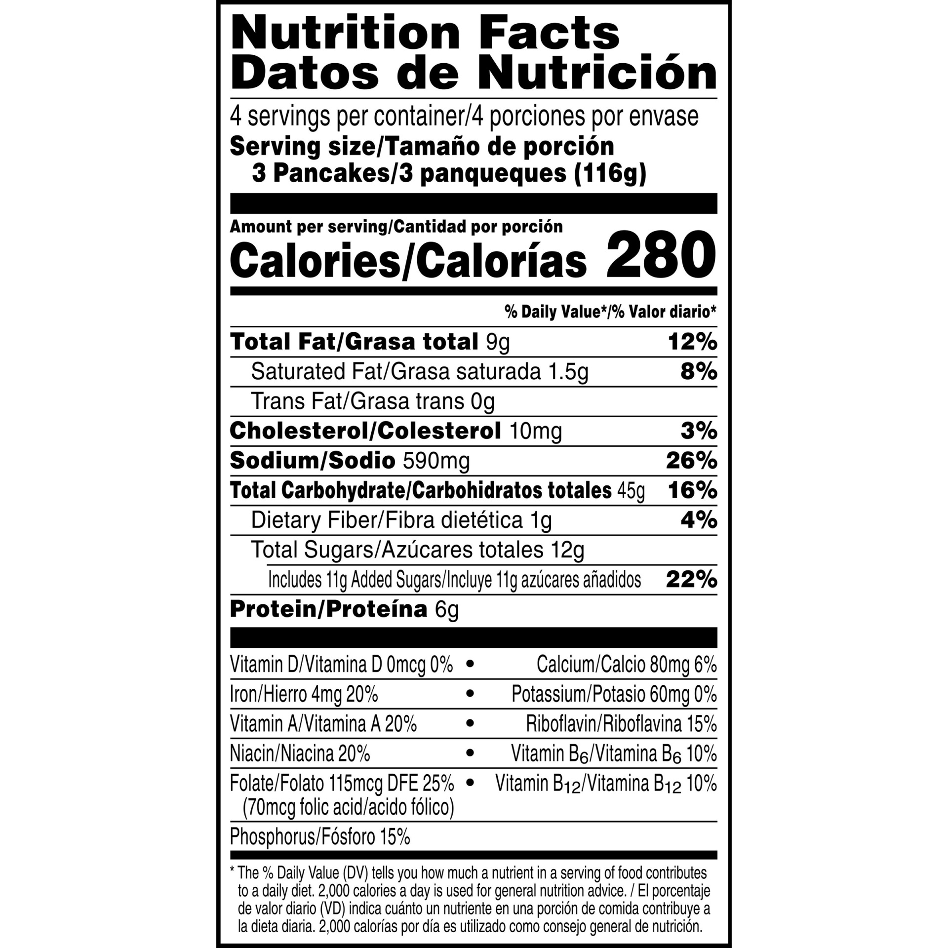 slide 4 of 4, Eggo Buttermilk Frozen Pancakes, 16.4 oz