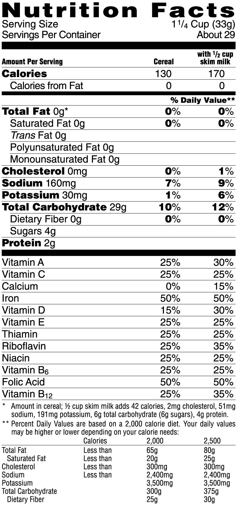 slide 5 of 7, Kellogg's Rice Krispies Breakfast Cereal Original Snap Crackle Pop Fat-Free, 34.4 oz