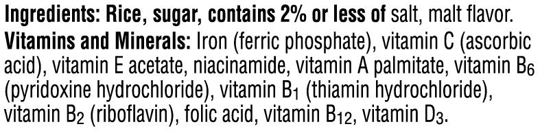 slide 3 of 7, Kellogg's Rice Krispies Breakfast Cereal Original Snap Crackle Pop Fat-Free, 34.4 oz