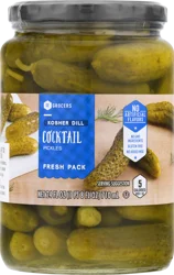 SE Grocers Cocktail Kosher Dill Pickles 24oz