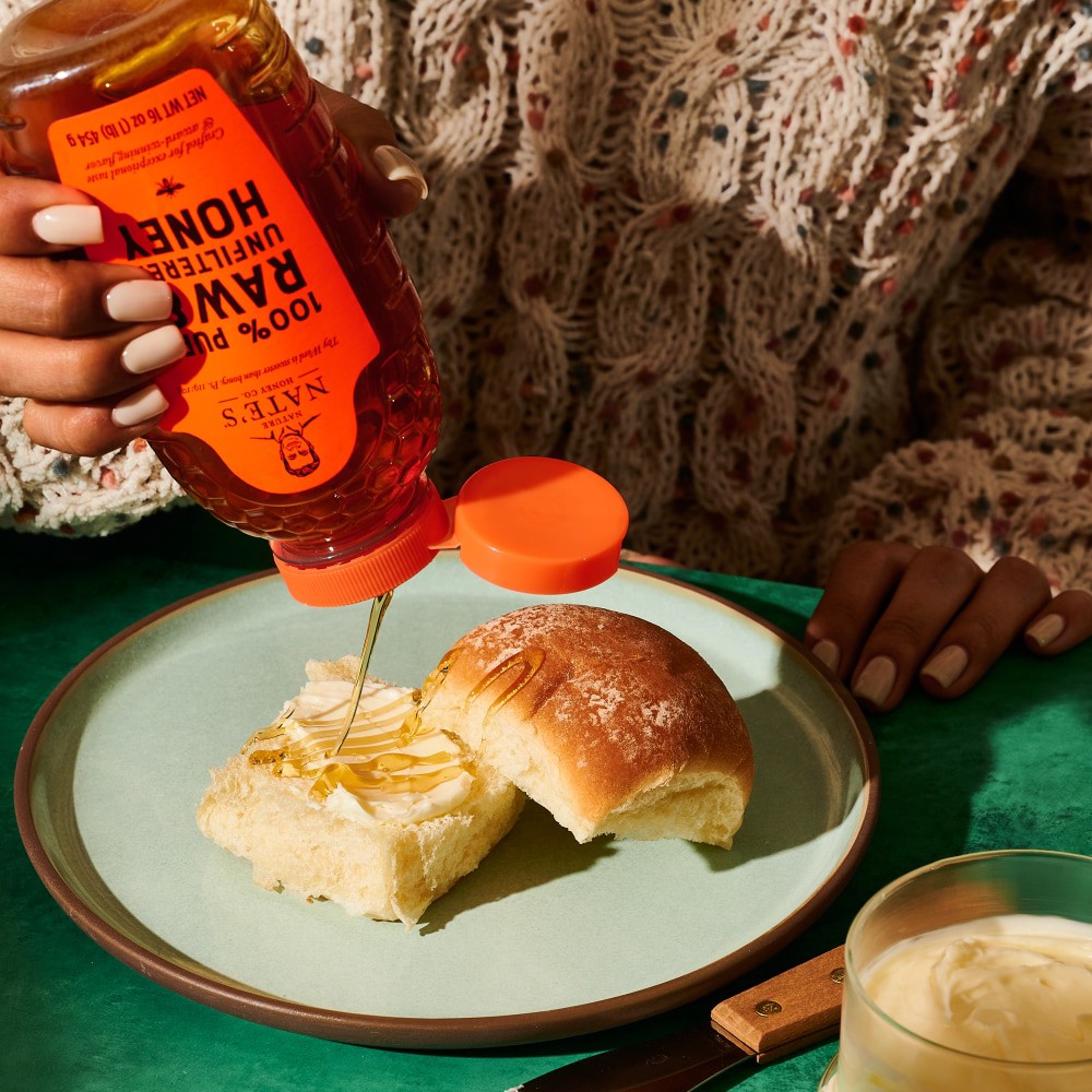 slide 6 of 6, Nature Nate's Nature Nate’s 100% Pure, Raw & Unfiltered Honey, 16oz, 16 oz