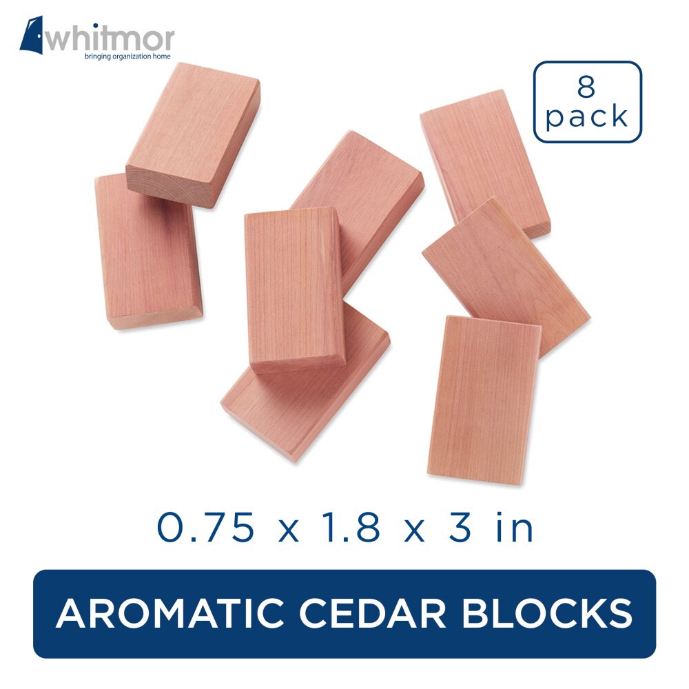 slide 2 of 2, Whitmor Aromatic Cedar Blocks, 8 ct
