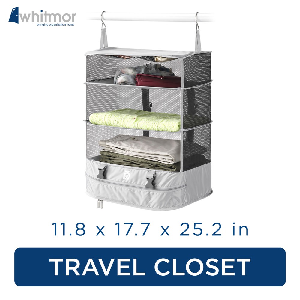 slide 2 of 2, Whitmor Folding Travel Closet - Large, 1 ct