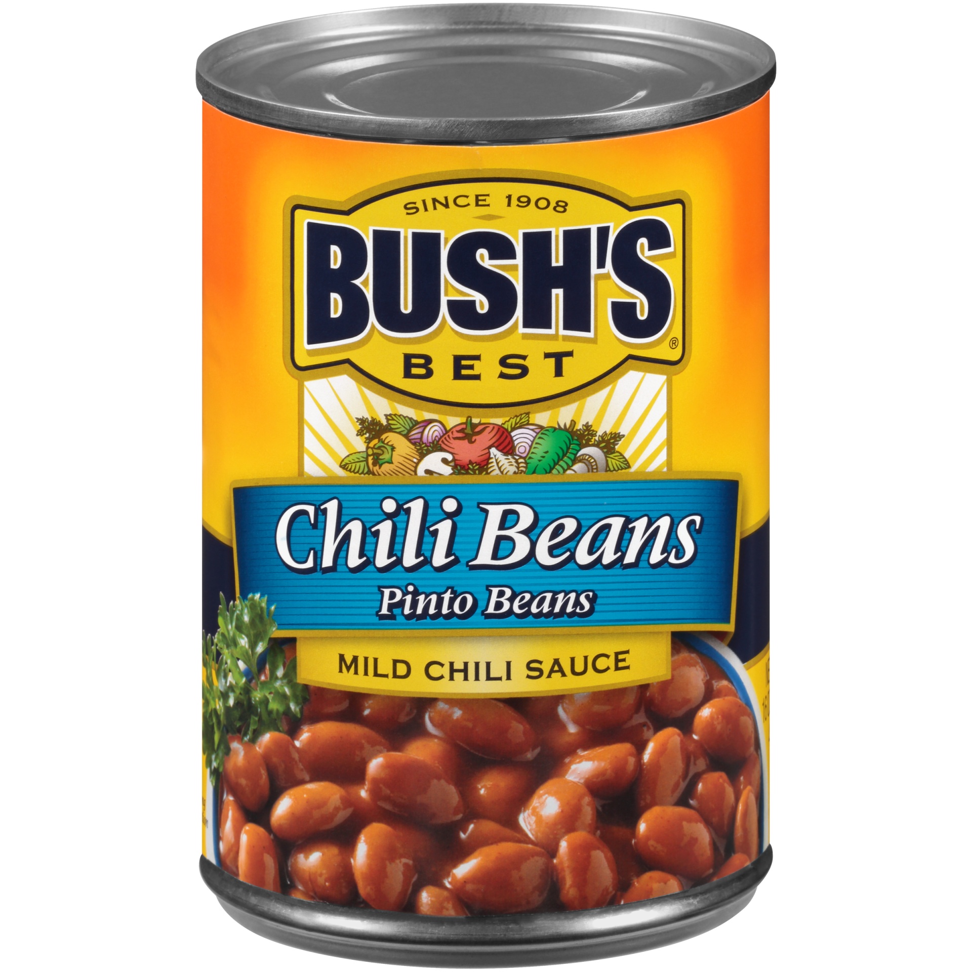 slide 2 of 6, Bush's Best Pinto Beans in Mild Chili Sauce - 16oz, 16 oz