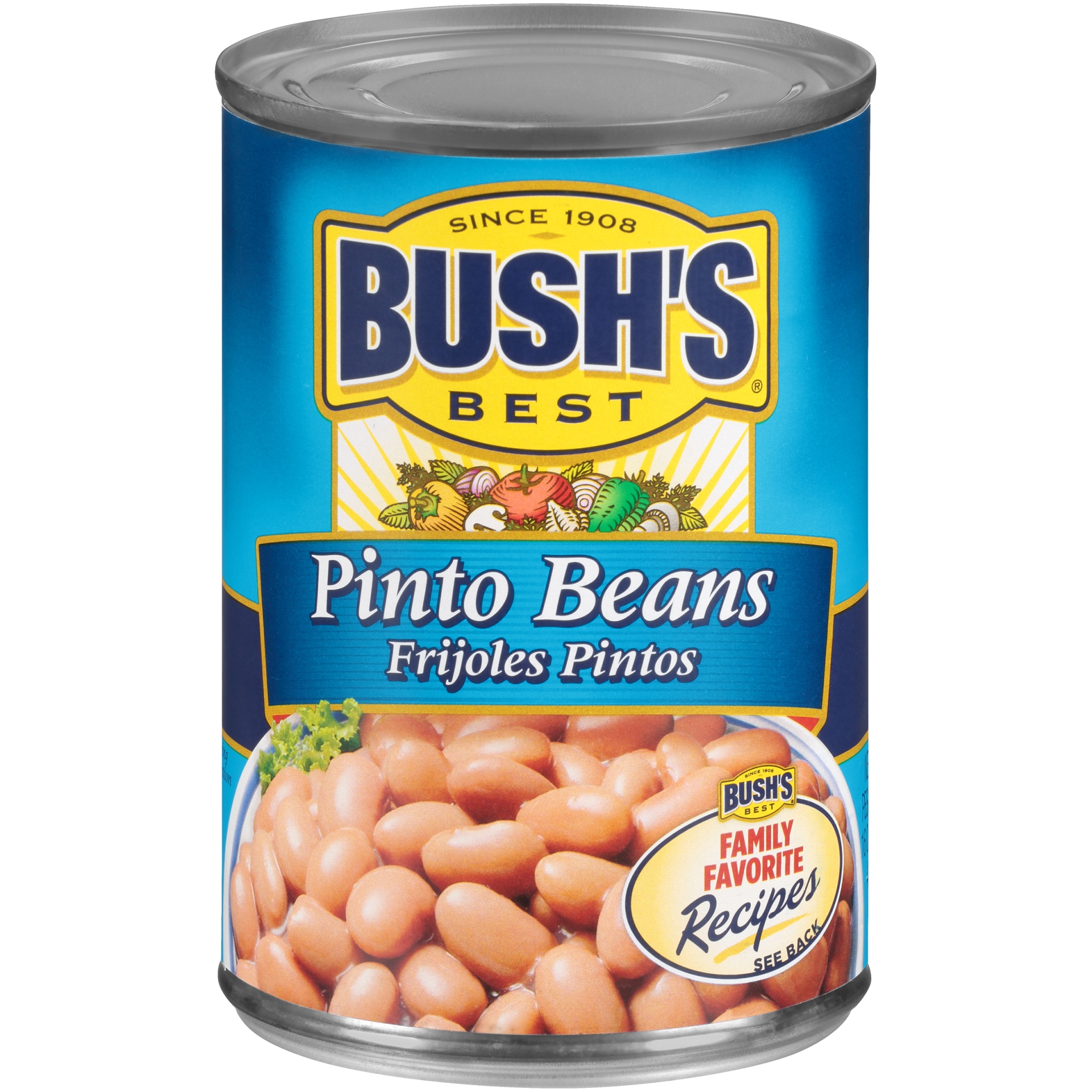 slide 3 of 6, Bush's Best Canned Pinto Beans, 16 oz