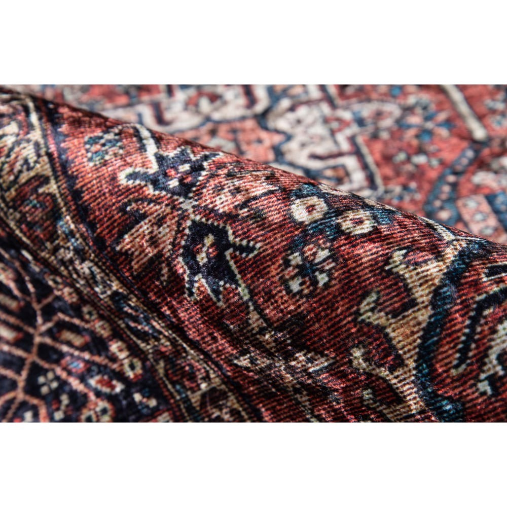 slide 4 of 4, Momeni Karachi Area Rug - Rust Red, 5 ft x 8 ft