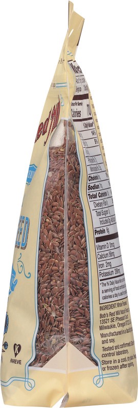 slide 5 of 5, Bob's Red Mill Flaxseeds, 1 ct