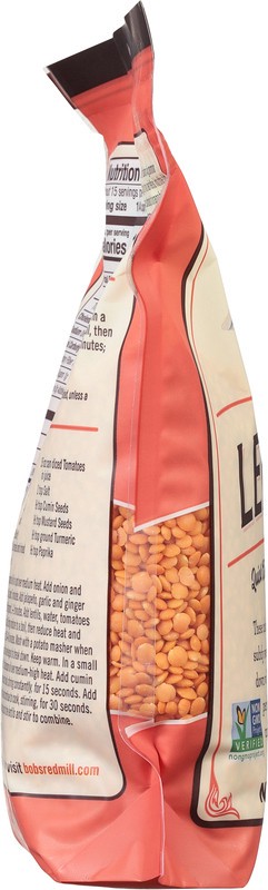 slide 5 of 5, Bob's Red Mill Lentils 27 oz, 27 oz