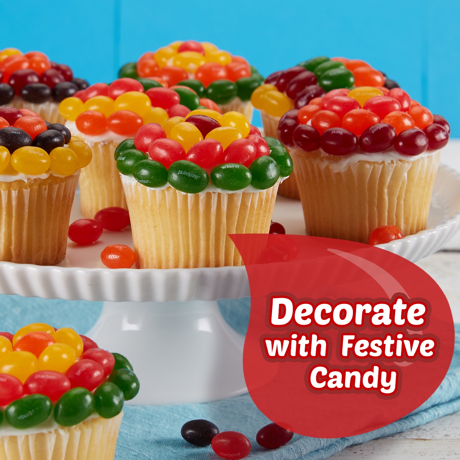 slide 4 of 7, STARBURST Original Easter Jelly Beans Chewy Candy, 14 oz Bag, 14 oz