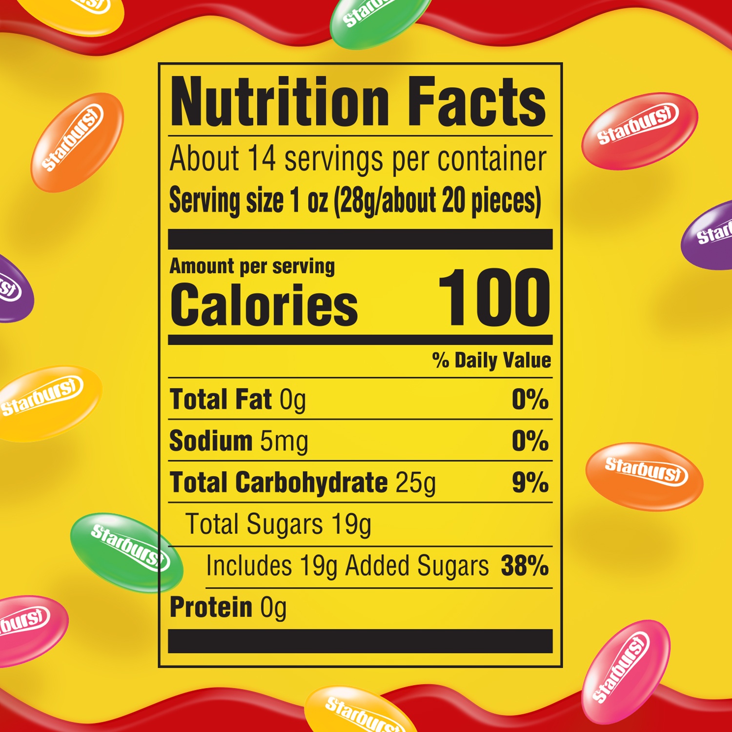 slide 6 of 7, STARBURST Original Easter Jelly Beans Chewy Candy, 14 oz Bag, 14 oz