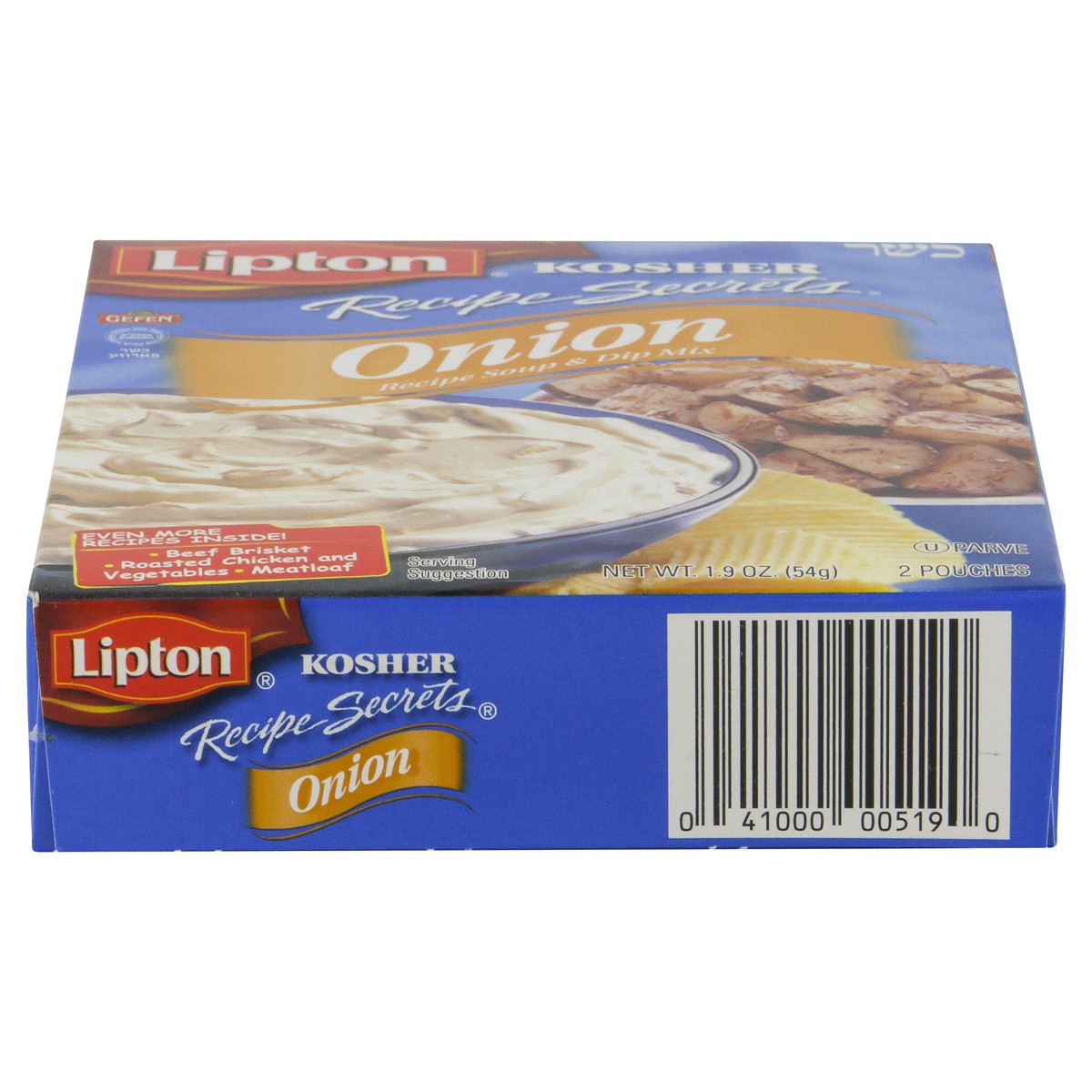 slide 2 of 6, Lipton Recipe Secrets Recipe Soup & Dip Mix Onion Recipe - 2 Count, 2 ct