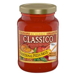 Classico Signature Recipes Traditional Pizza Sauce, 14 oz Jar