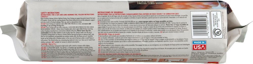 slide 3 of 4, Duraflame Every Night 5.2lb Firelog, 5.2 lb