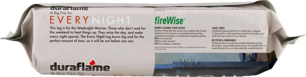 slide 4 of 4, Duraflame Every Night 5.2lb Firelog, 5.2 lb
