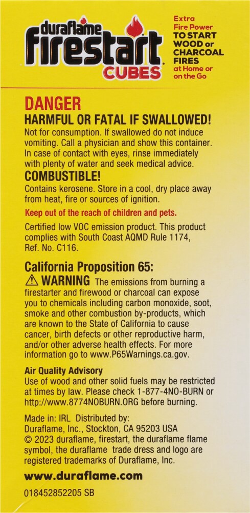 slide 3 of 4, Duraflame Firestart Cubes Firestarters 18 ea, 18 ct