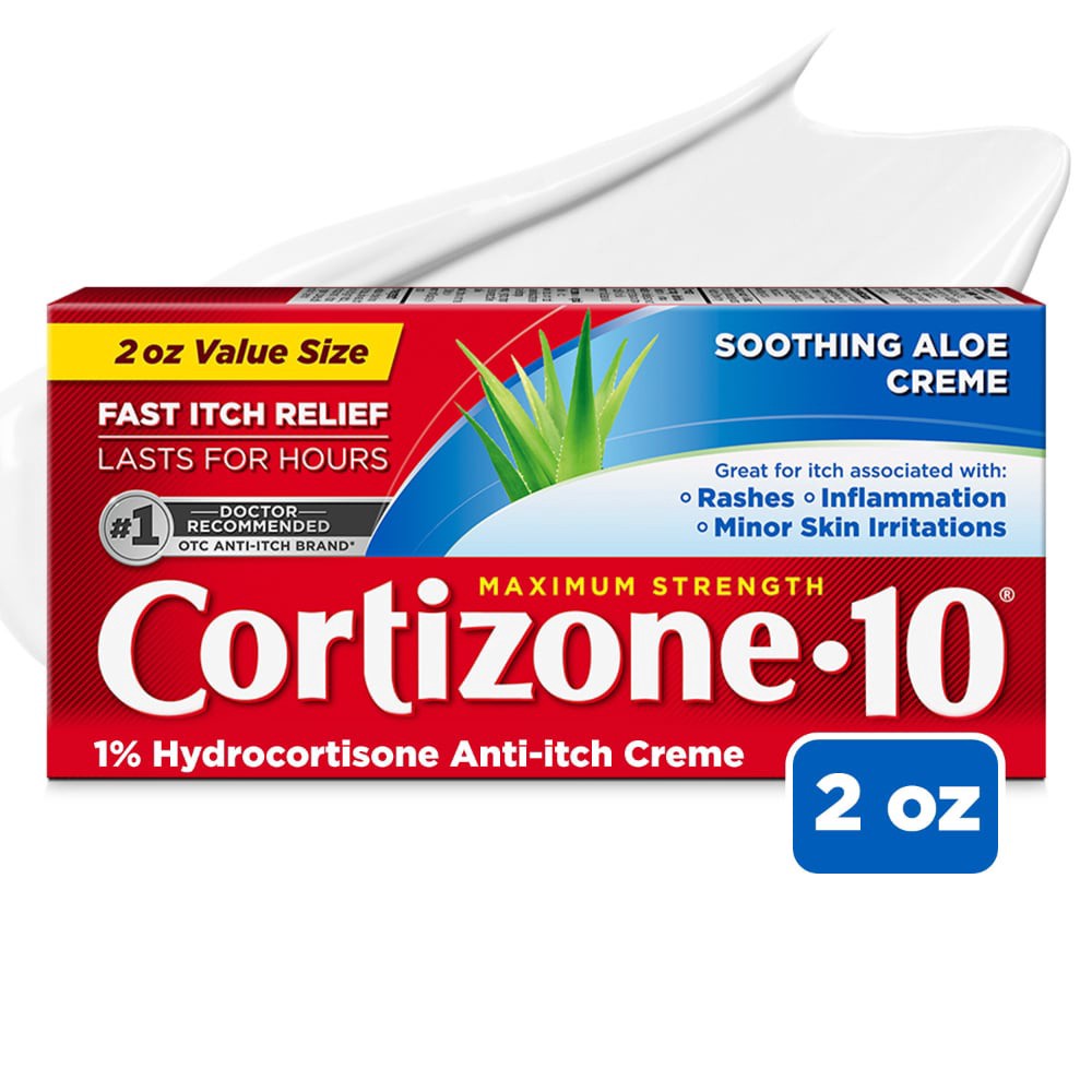 slide 2 of 2, Cortizone-10 Soothing Aloe Creme 2 oz., 2 oz