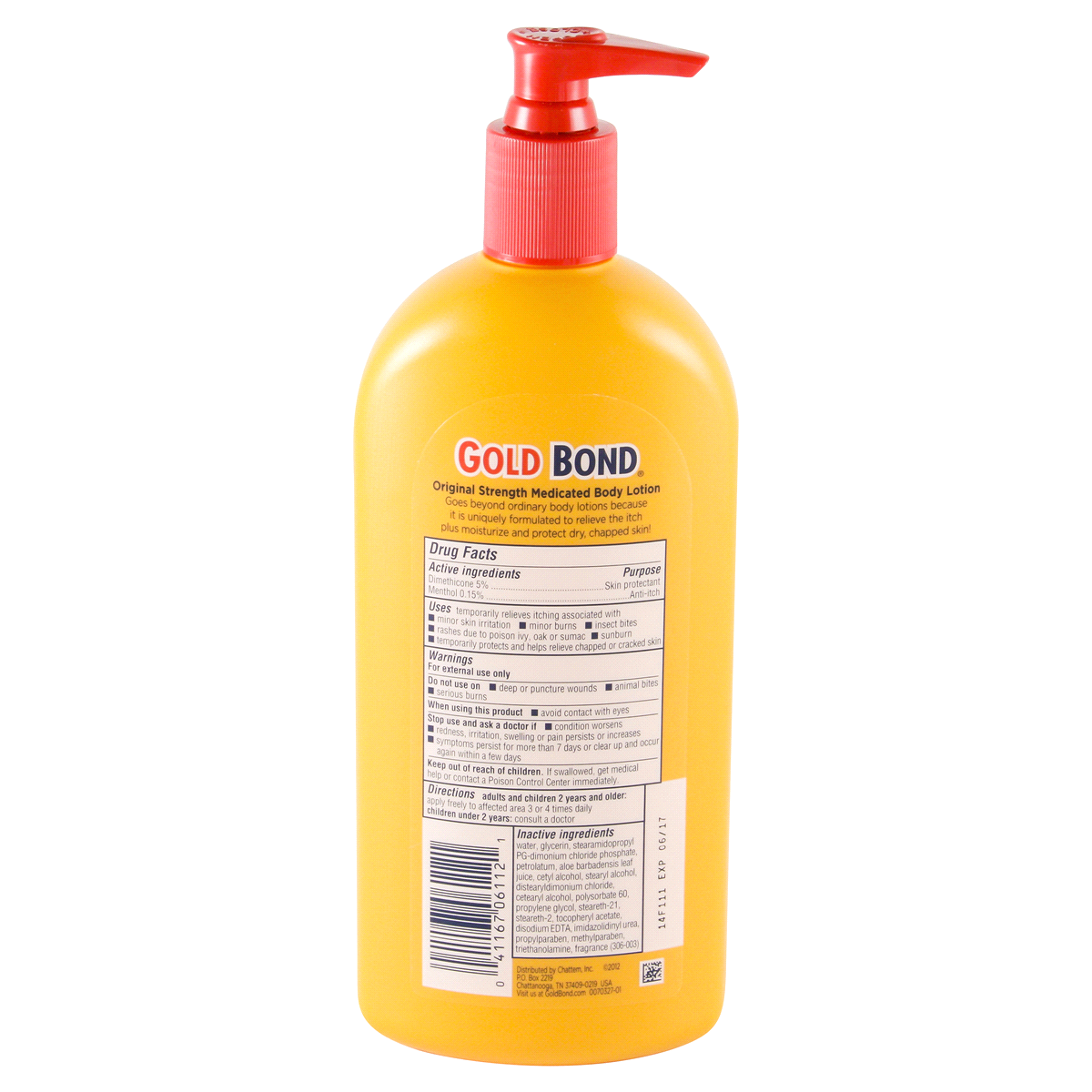 slide 2 of 2, Gold Bond Medicated Original Strength Body Lotion, 14 oz