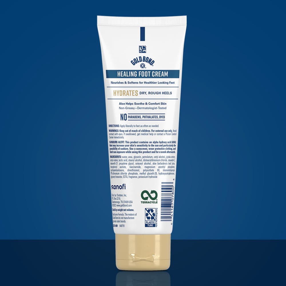 slide 6 of 6, Gold Bond Healing Foot Cream (4 Oz), 4 oz