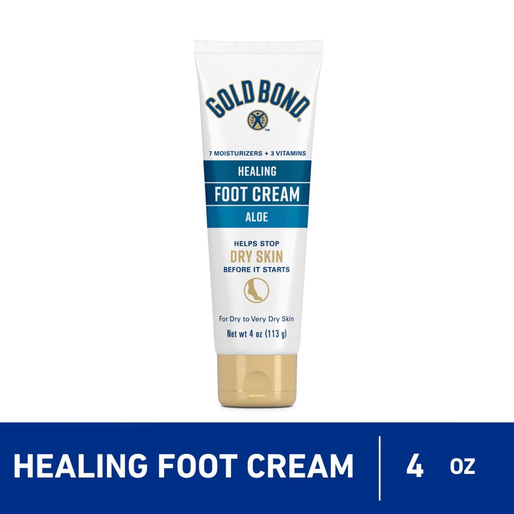 slide 4 of 6, Gold Bond Healing Foot Cream (4 Oz), 4 oz