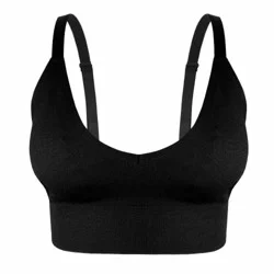 Dip Xlarge Tight Rib V Neck T Back Convertible Bralette
