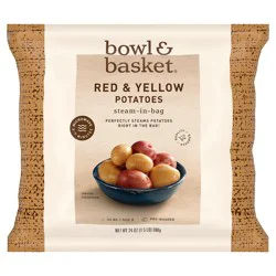 Bowl & Basket Steam in Bag Red & Yellow Potatoes, 1.5 lb bag