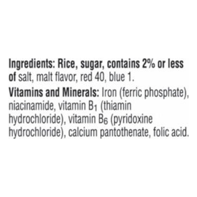 slide 2 of 5, Rice Krispies Kellogg's Rice Krispies Breakfast Cereal Red and Blue Color Mix, Breakfast Food, 12.3 oz, 12.3 oz