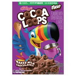 Kelloggs Cocoa Loops Cereal 9.2 Oz