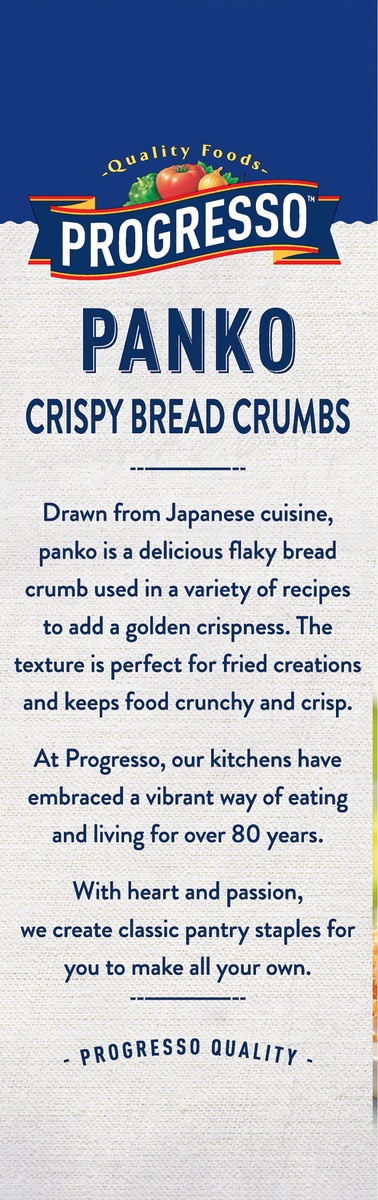 slide 2 of 8, Progresso Panko Crispy Bread Crumbs, 8 oz, 8 oz