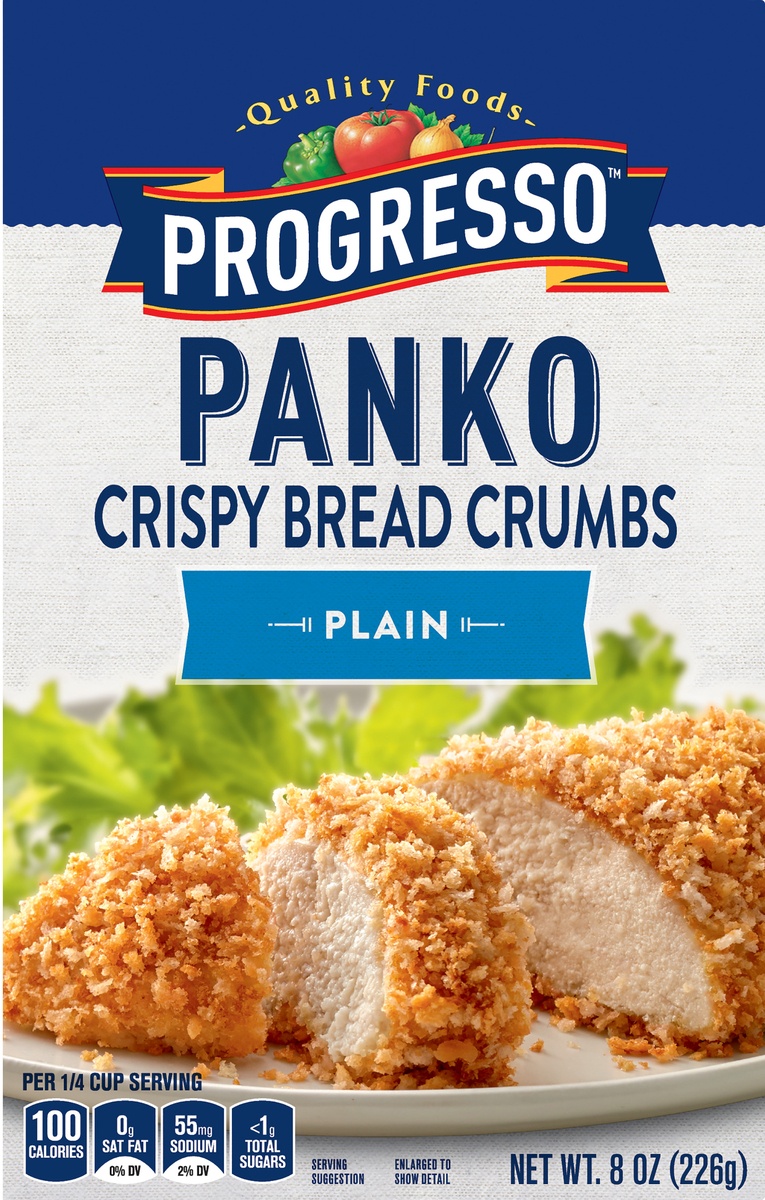 slide 3 of 8, Progresso Panko Crispy Bread Crumbs, 8 oz, 8 oz