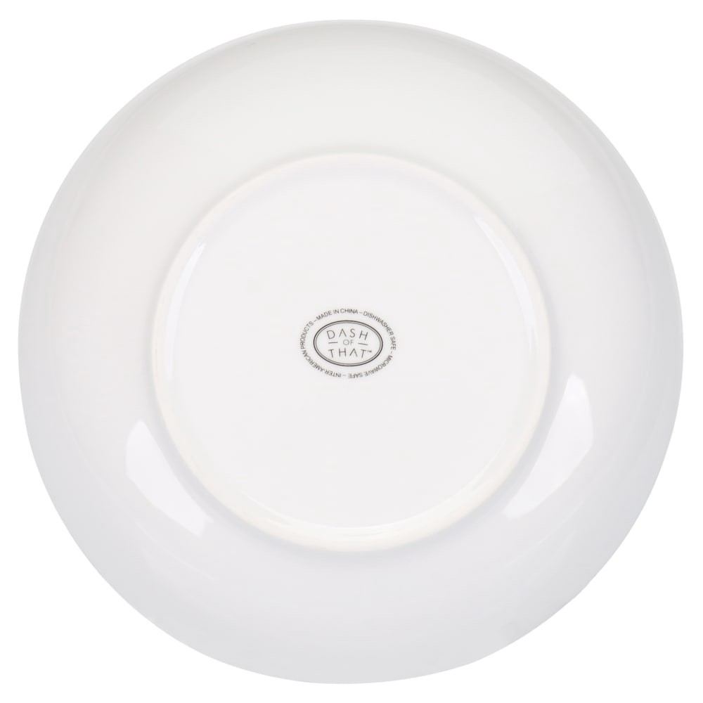 slide 2 of 6, Dash Of That Ceramic Low Serve Bowl - White, 9 in