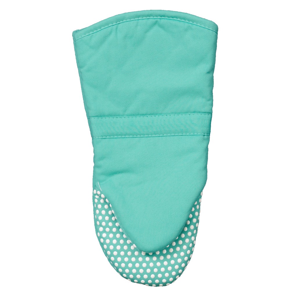 slide 2 of 3, Everyday Living Silicone Puppet Mitt - Teal, 13 in
