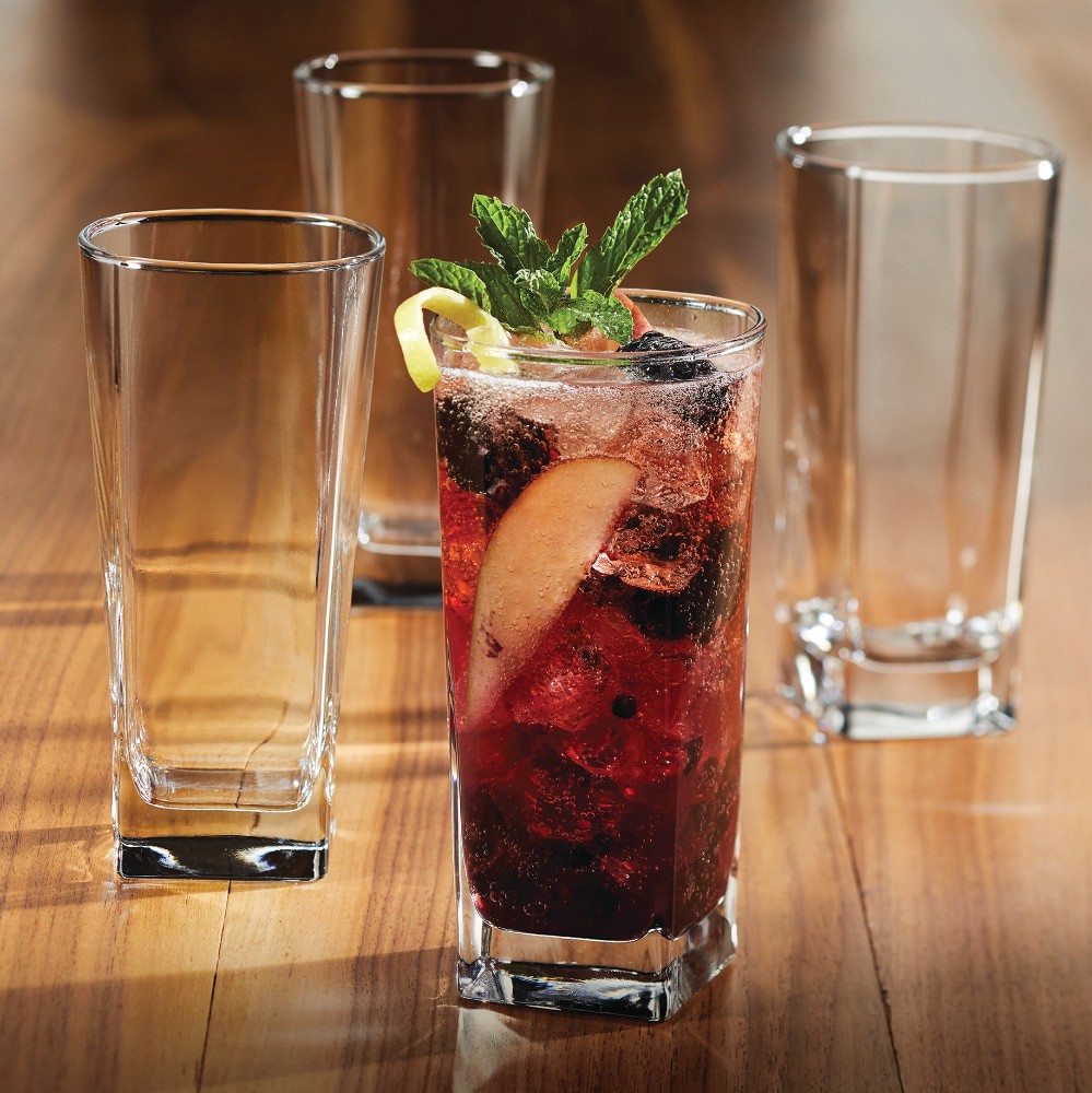 slide 2 of 4, Dash Of That Stemless Champagne Glassware Set - 4 Pack - Clear, 4 ct; 8.5 oz