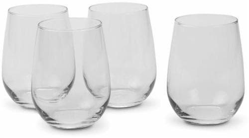 slide 2 of 2, Dash Of That Vina Stemless White Wine Glass - 4 Pack, 17 oz