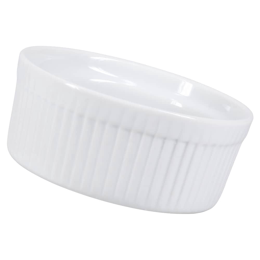 slide 3 of 5, BIA Cordon Bleu Dash Of That Individual Souffle Dish - White, 10 oz